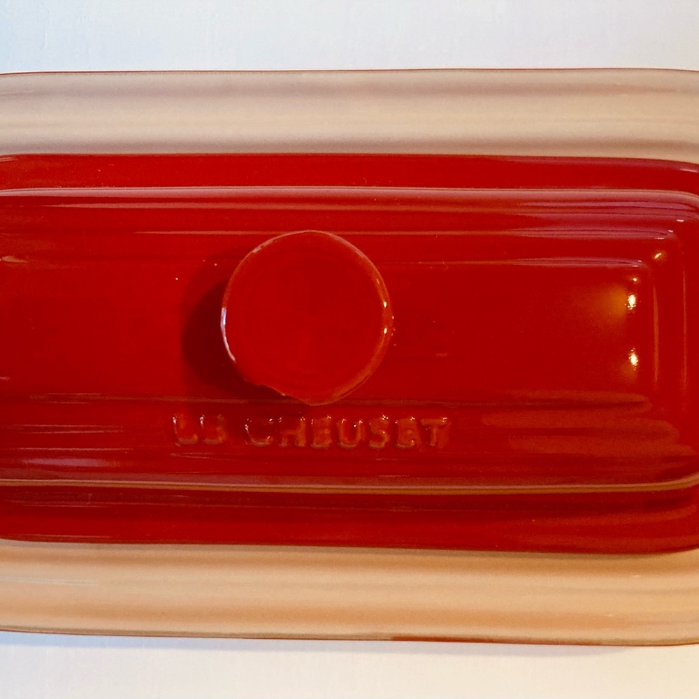 Le Creuset Cherry Red Butter Dish